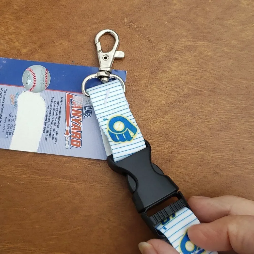 NWT Milwaukee Brewers Lanyard